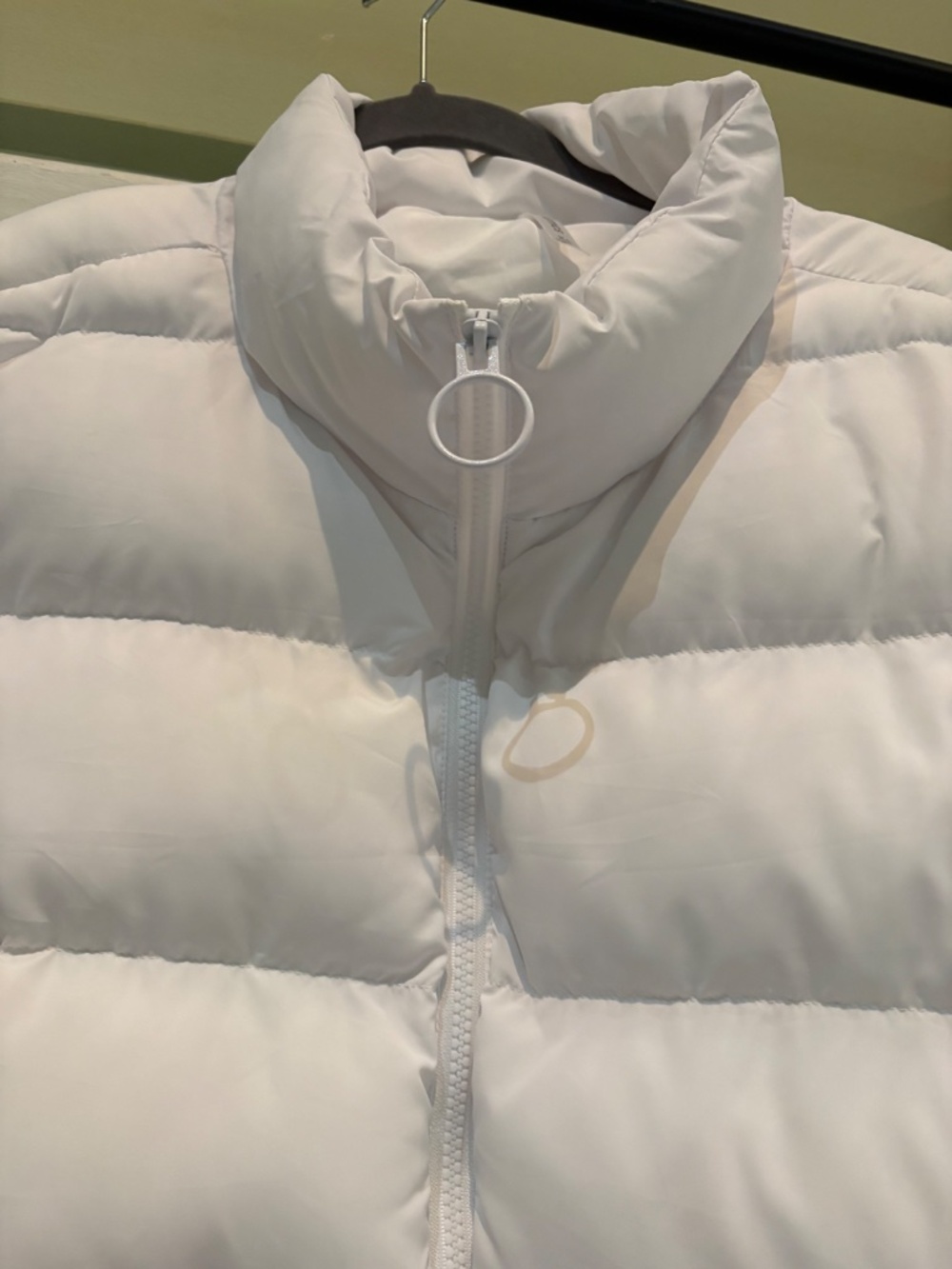 White Puffer Jacket - Picture 4 of 12